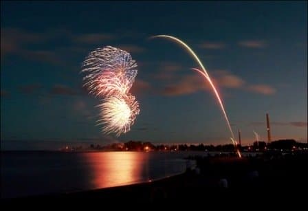 Fireworks Canada Day