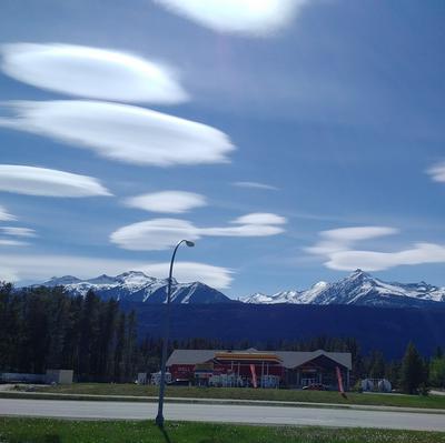 Strange clouds over Valemount, BC